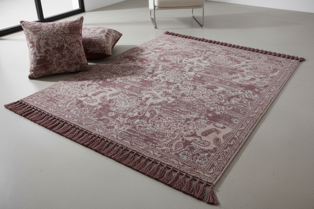 Baroque Jacquard Chenille Fabric – Poly-Cotton Blend for Upholstery & Luxury Apparel | 300GSM Custom Width Chenille Jacquard