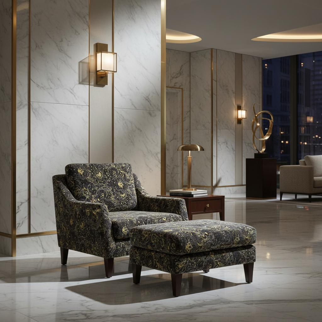 Paisley Jacquard Chenille Fabric for Upholstery & Luxury Apparel | 350gsm | 145-300cm Width | Cotton-Poly Blend | OEM Manufacturer Chenille Jacquard