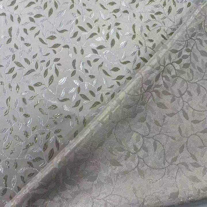 3D Floral Jacquard Brocade Fabric - 100% Polyester for Apparel & Formal Wear Jacquard fabric