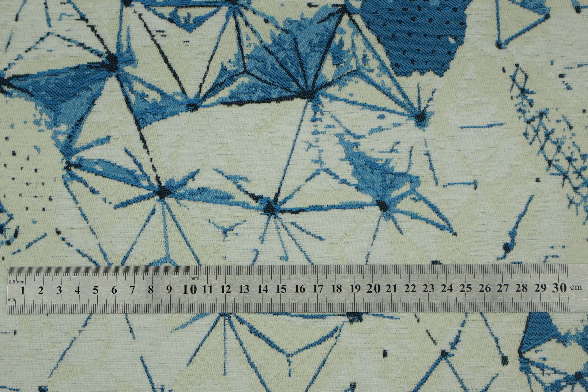 Botanical Chenille Jacquard Fabric for Contemporary Upholstery & Home Textiles Chenille Jacquard Fabric