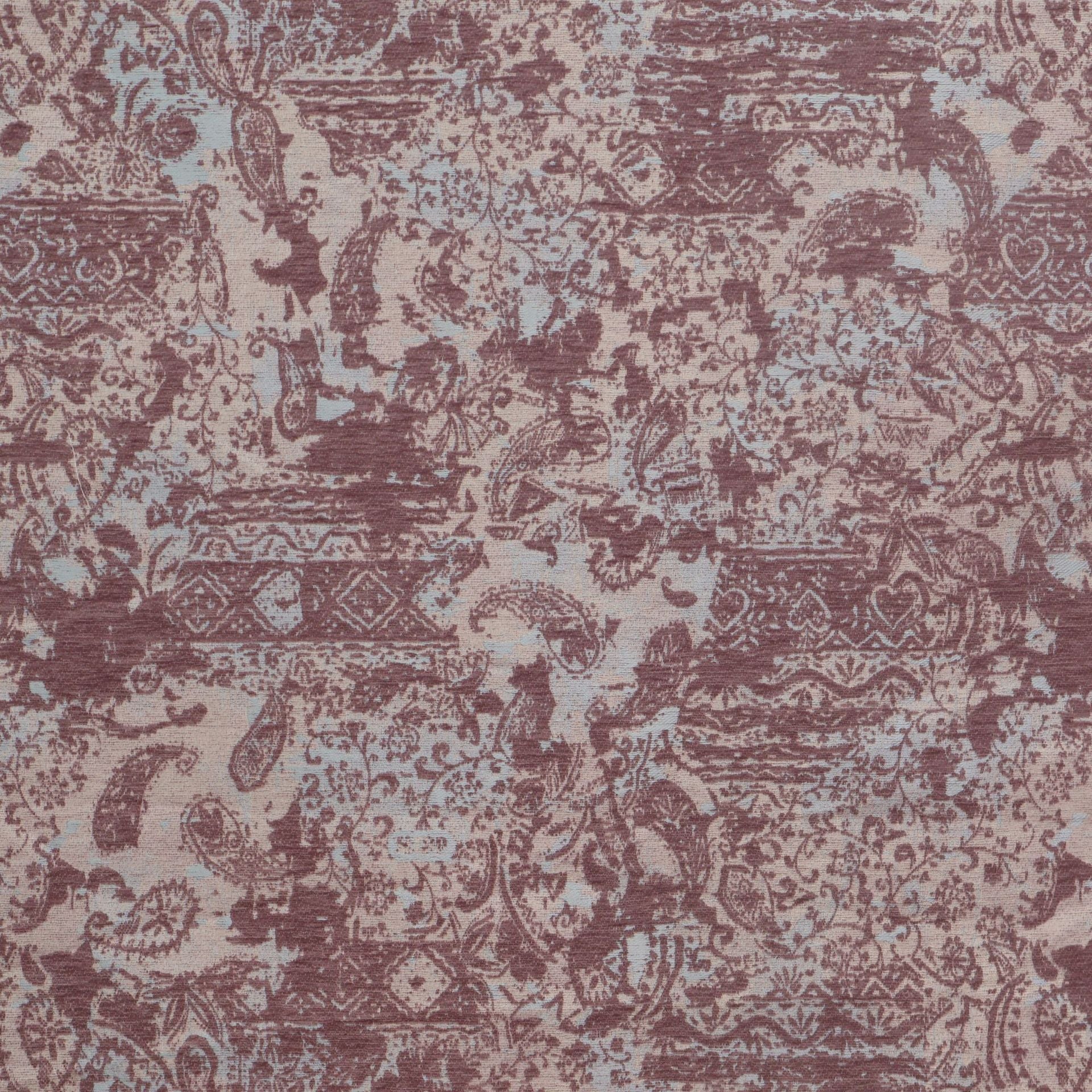 Baroque Jacquard Chenille Fabric – Poly-Cotton Blend for Upholstery & Luxury Apparel | 300GSM Custom Width Chenille Jacquard