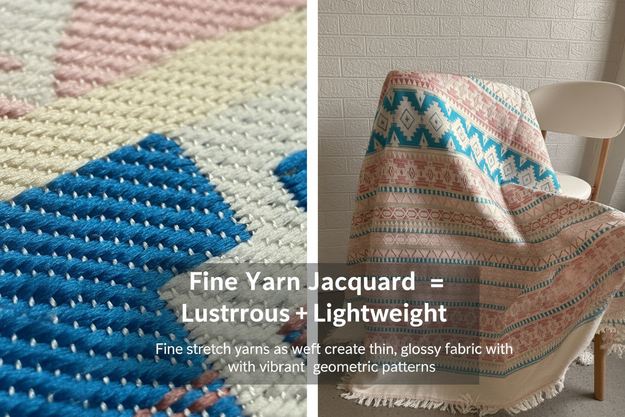 Fine Yarn Jacquard Comparison